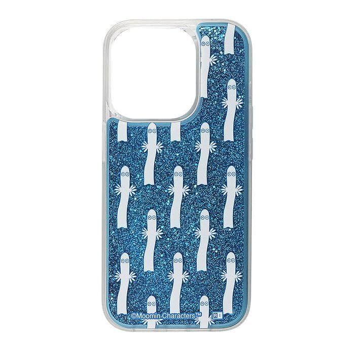 新品 iPhone15Pro ケース ニョロニョロ ムーミン iPhone 15 Pro アイフォン 15プロ ラメ グリッター キラキラ キャラクター カバー ソフト ハード スマホカバー スマホケース かわいい おしゃれ