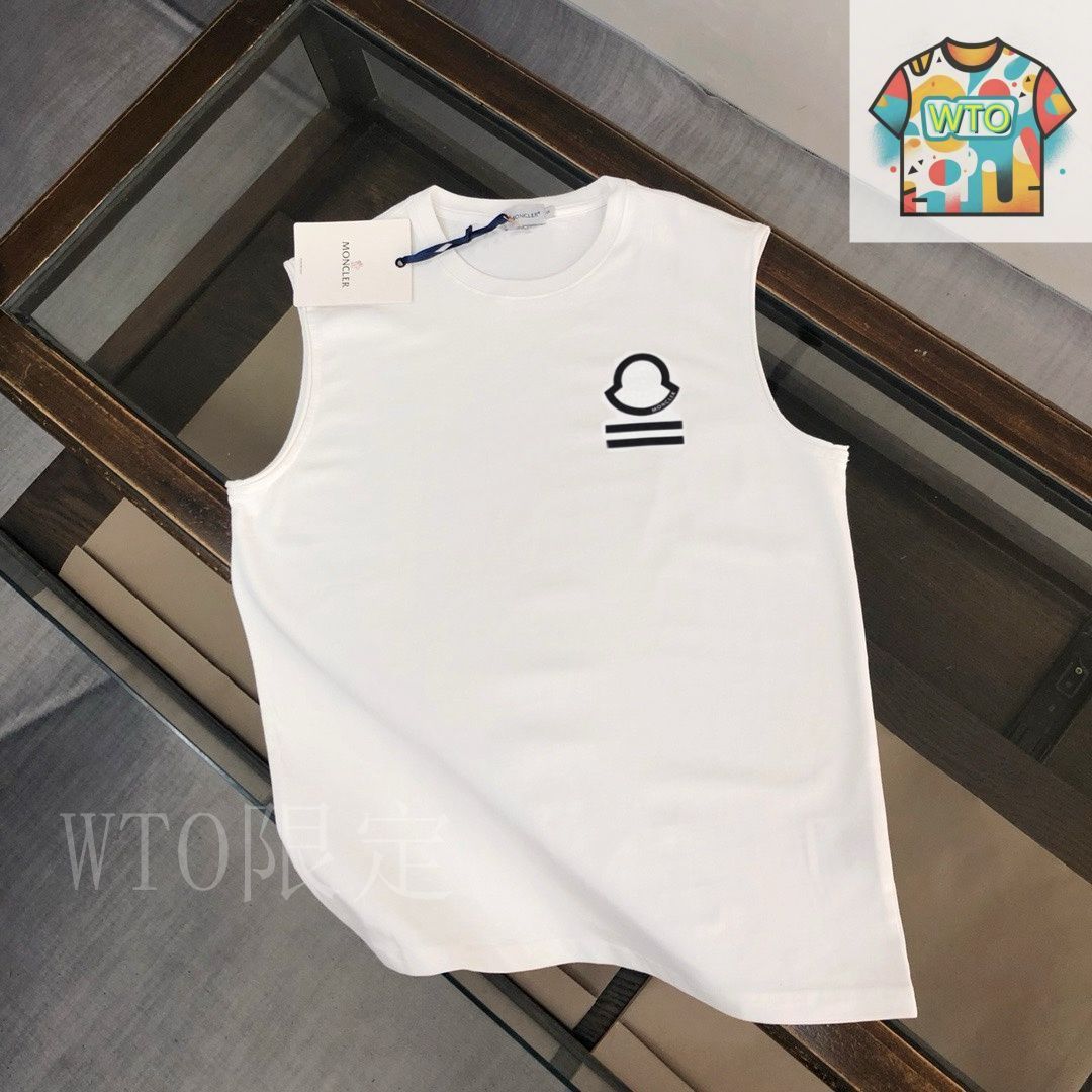MONCLER 2025春夏 リネン素材 ロゴ付きキルティングベスト VIGNY MONCLER 2025春夏 リネン素材 ロゴ付きキルティングベスト VIGNY