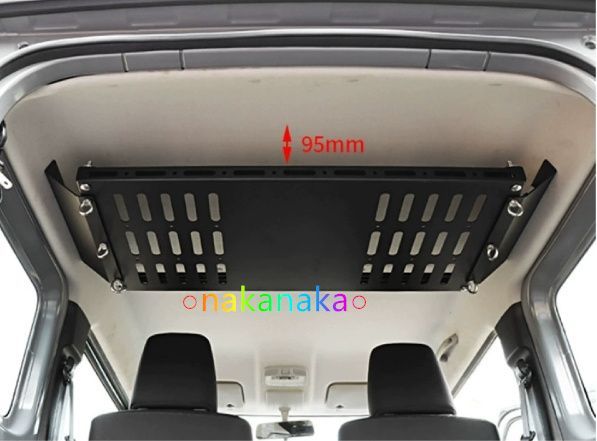 ジムニー JB74 2019-2025 マルチ機能 リアゲート キャンプ用ラック