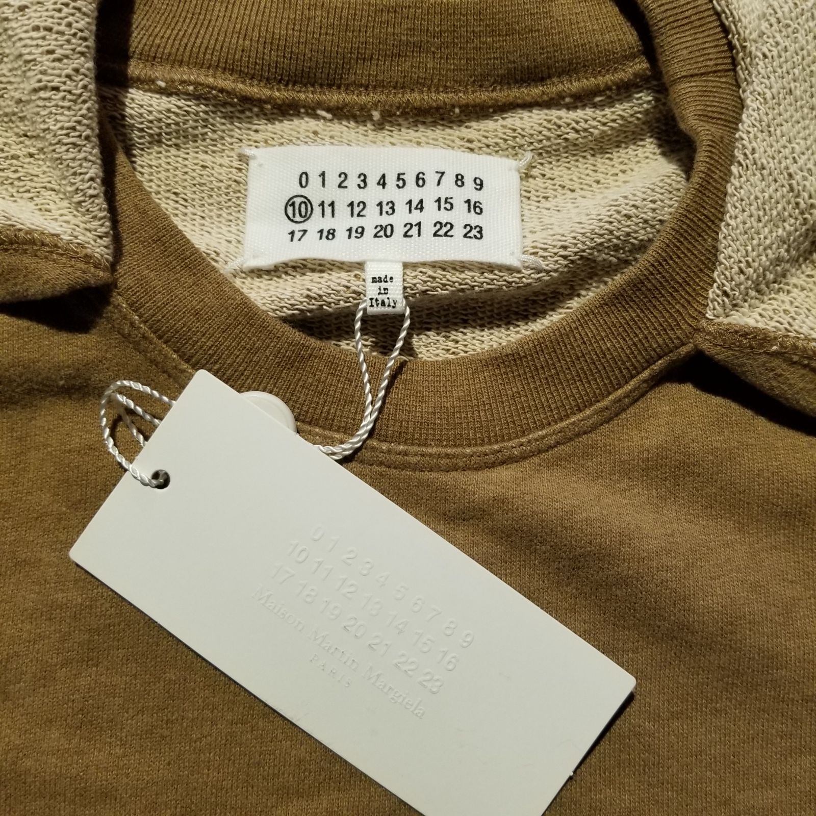 Maison Martin Margiela 15aw ⑩ レザーエルボーパッチ 後付けパーカー 