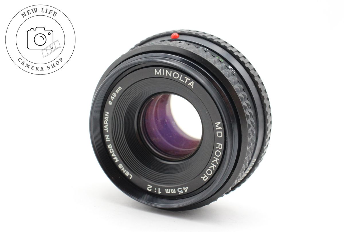 良品・レアMD パンケーキレンズ ミノルタ／MINOLTA MD ROKKOR 45mm f2