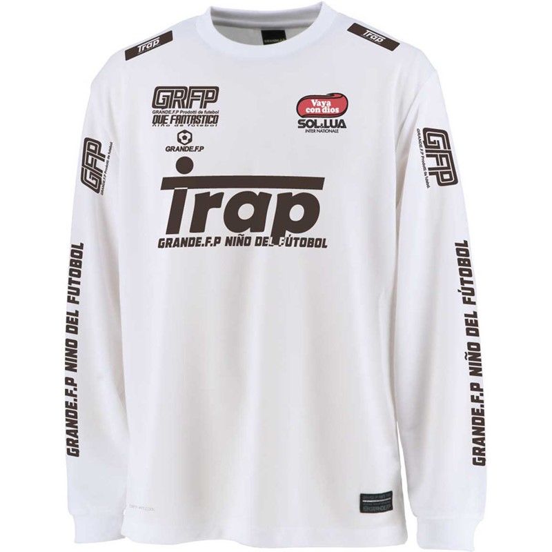 grande(グランデ) TRAP昇華転写プラ.長袖 フットサルプラクティクスシャツ (gfph23102-0109) grande(グランデ) TRAP昇華転写プラ.長袖 フットサルプラクティクス