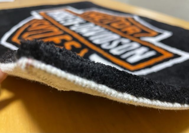 ハーレーダビッドソン ラグ マット カーペット ガレージ チョッパー ショベル BRIGHTFACE_UK