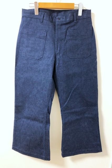 GIBRALTAR PR INC（ジブラルタル ピーアール インク）90's　US NAVY　デニム　セーラーパンツ【E2147-007】 GIBRALTAR PR INC（ジブラルタル ピーアール インク）90's US NAVY