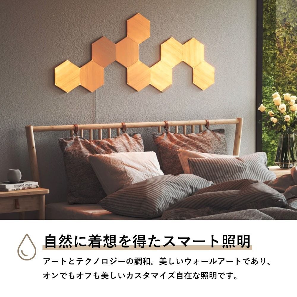 Nanoleaf Elements Hexagon 7枚入 スターターパック スマートライト