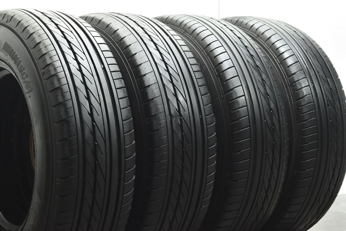 【良好品】デイトナ 16in 6.5J +24 PCD139.7 グッドイヤー イーグルナンバー1 ナスカー 215/65R16C ハイエース レジアスエース 送料無料