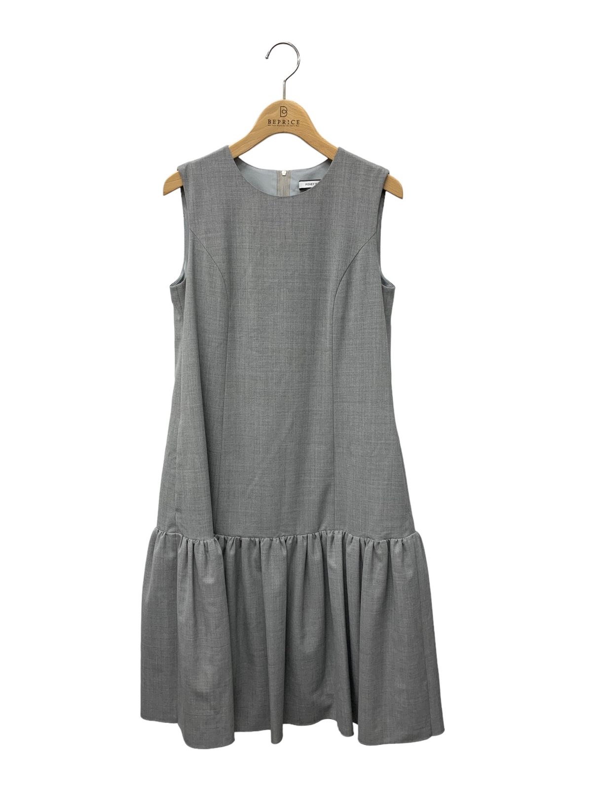 FOXEY NEW YORK ワンピース　グレー　38 フォクシーニューヨーク Dress 38312 ワンピース 38 グレー