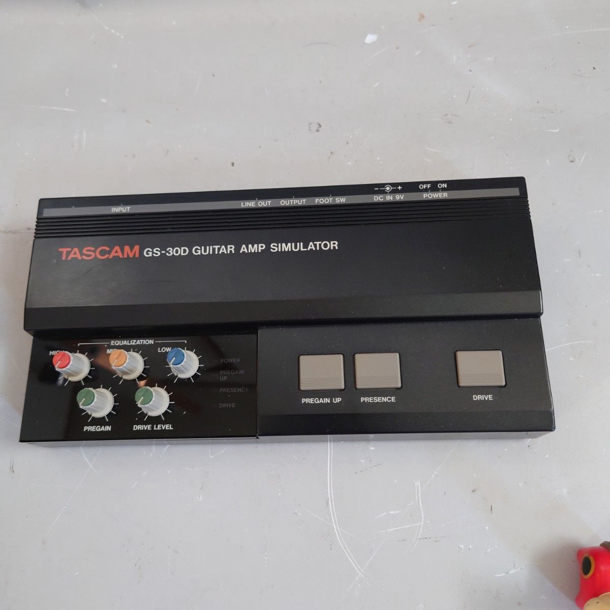 TASCAM GS-30D 世界初の？ギターアンプシミュレーター　中古動作品 TASCAM GS-30D 世界初の？ギターアンプシミュレーター 中古動作