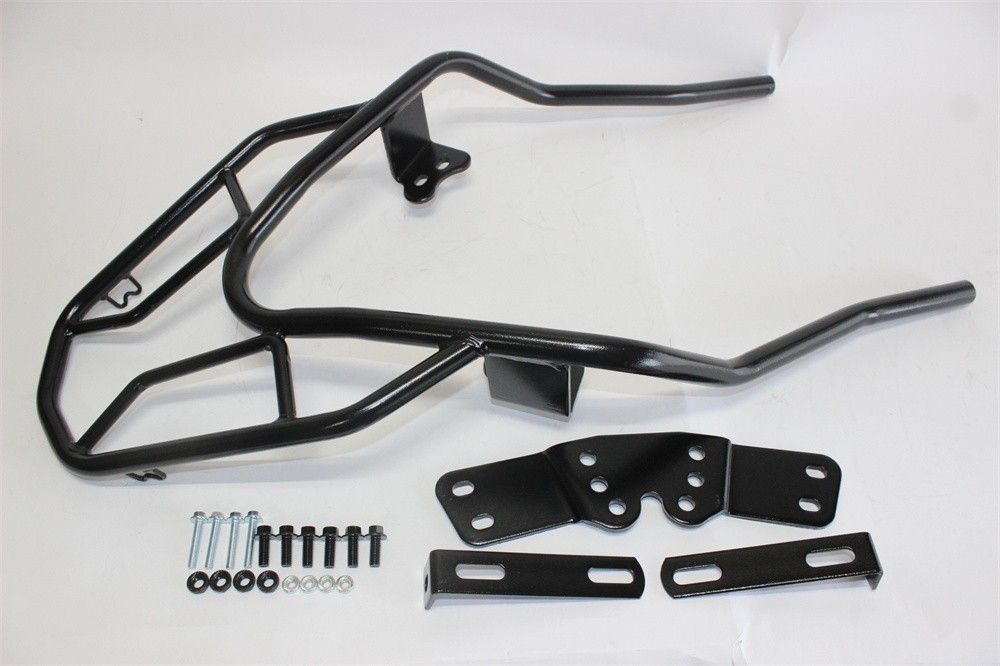 NINJA250 ninja250 EX250L EX300 2013-2017 Z250 2013-2018 リアキャリア - アルミトップケース 45L 黒 銀set