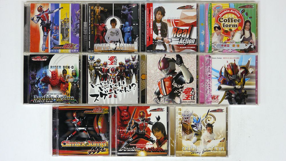 ◆【希少】仮面ライダー電王 【22点】まとめ売り CD+DVD、一部帯付き 仮面ライダー電王/22枚セット - メルカリ