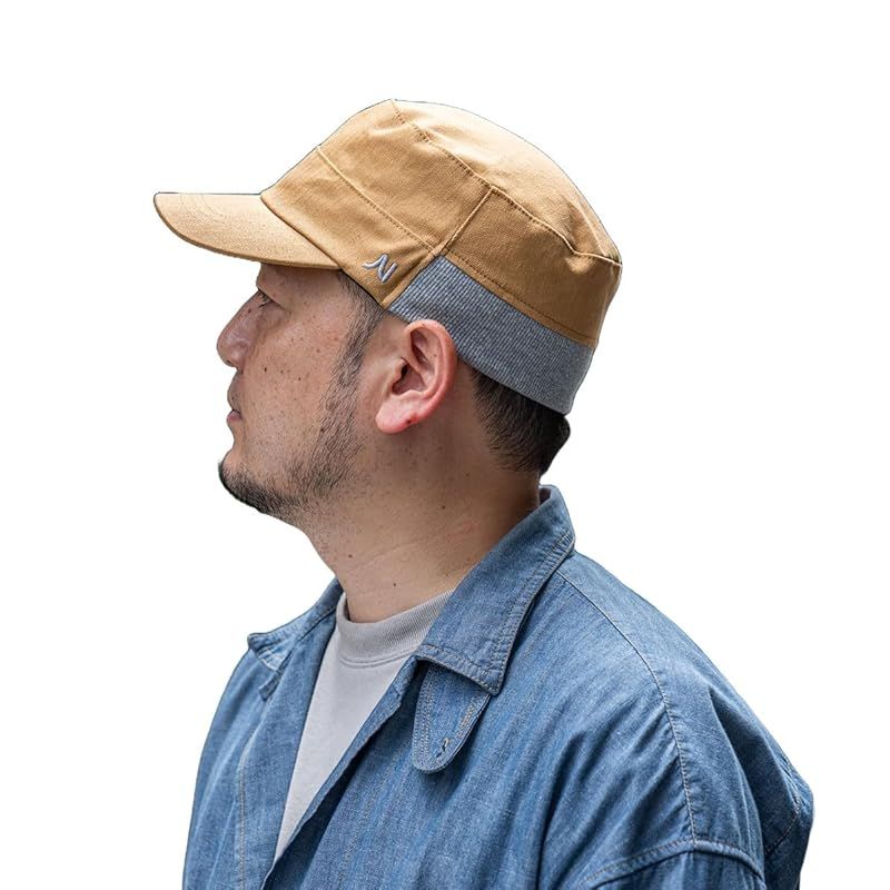 【特価商品】[ナコタ] コットンリブワークキャップ 帽子 メンズ レディース 大きいサイズ 夏 夏用 秋 冬 蒸れない ゆったり 深い 無地 シンプル アウトドア キャンプ 釣り スポーツ XLサイズ 