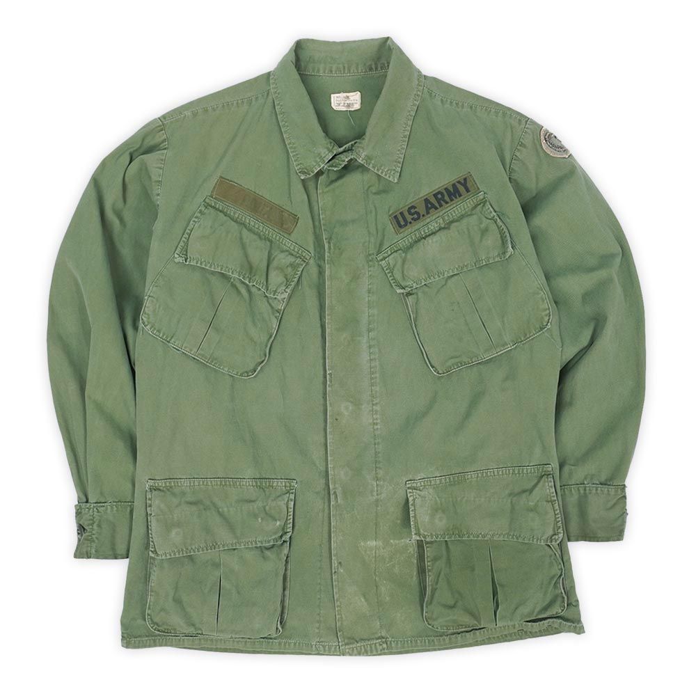 稀少ショート丈 米軍実物 US.ARMY 60s 60年代 ジャングルファティーグ 