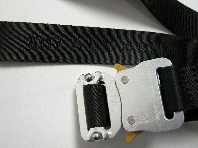 □新品□モンクレール GENIUS ALYX BELT バックルベルト ブラック