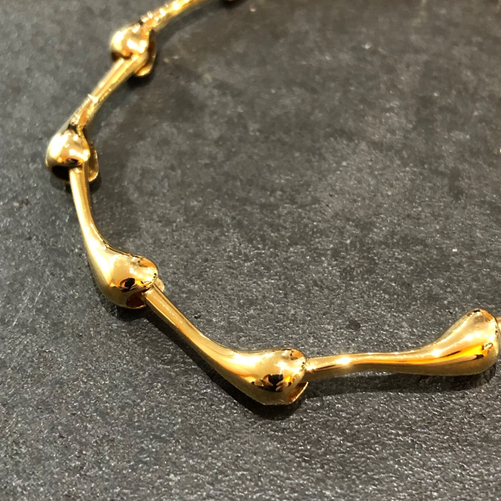 サンローラン バングル ゴールド サンローラン SAINT LAURENT ブレスレット バングル ゴールド メンズ