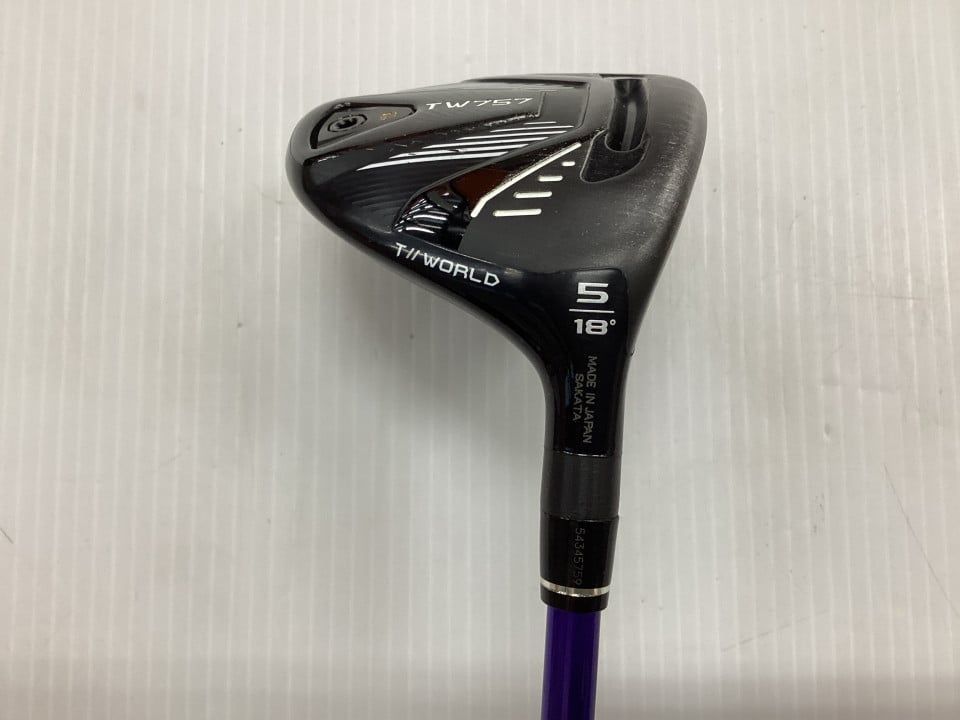 【即納】TOUR WORLD TW757 | 18 | S | VIZARD MP-6 | 中古 | フェアウェイウッド | ホンマゴルフ