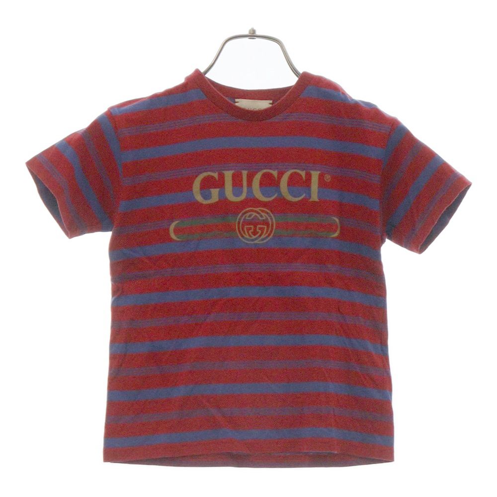 新品　GUCCI 130㎝　Tシャツ T-shirt Gucci Moto Logo Long T-Shirt 775503-XJGBN-1082 | FLEXDOG