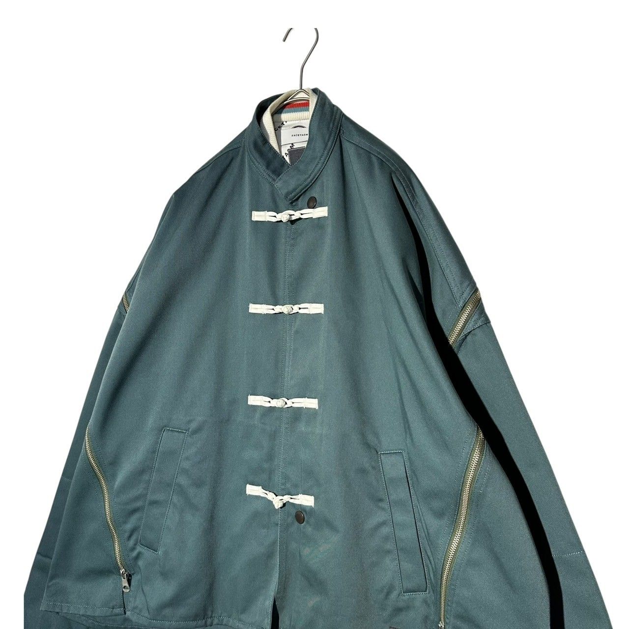 FACETASM × Dickies 20AW KUNG-FU JACKET FACETASM x DICKIES KUNG FU ZIPPER JACKET (BLACK)の商品ページ