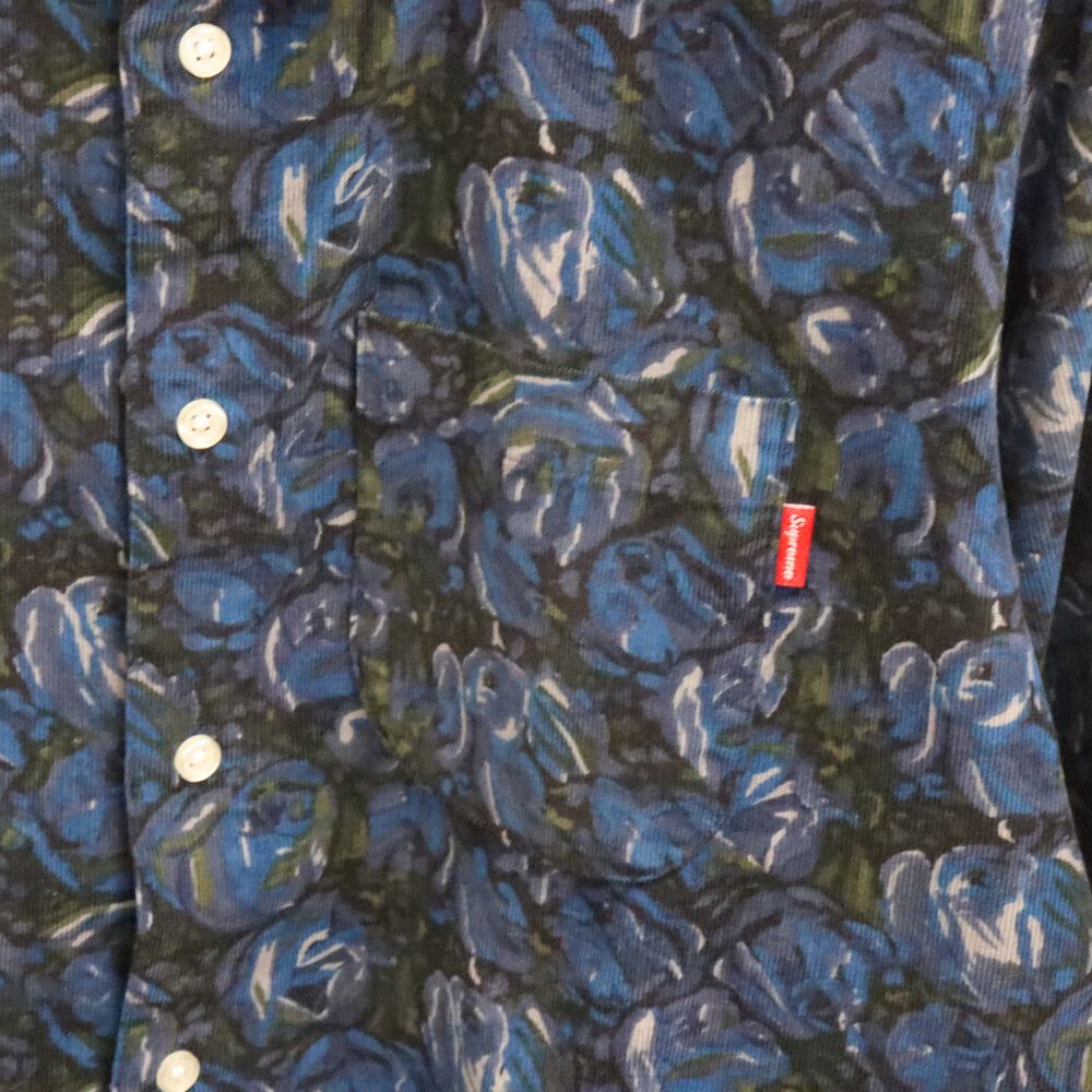 SUPREME (シュプリーム) 18AW Roses Corduroy Shirt ローズ