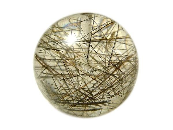 「1点もの 現品」 1粒売り ブラックルチルクォーツ 20mm パワーストーン バラ売り 天然石 パワーストーン ばら売り