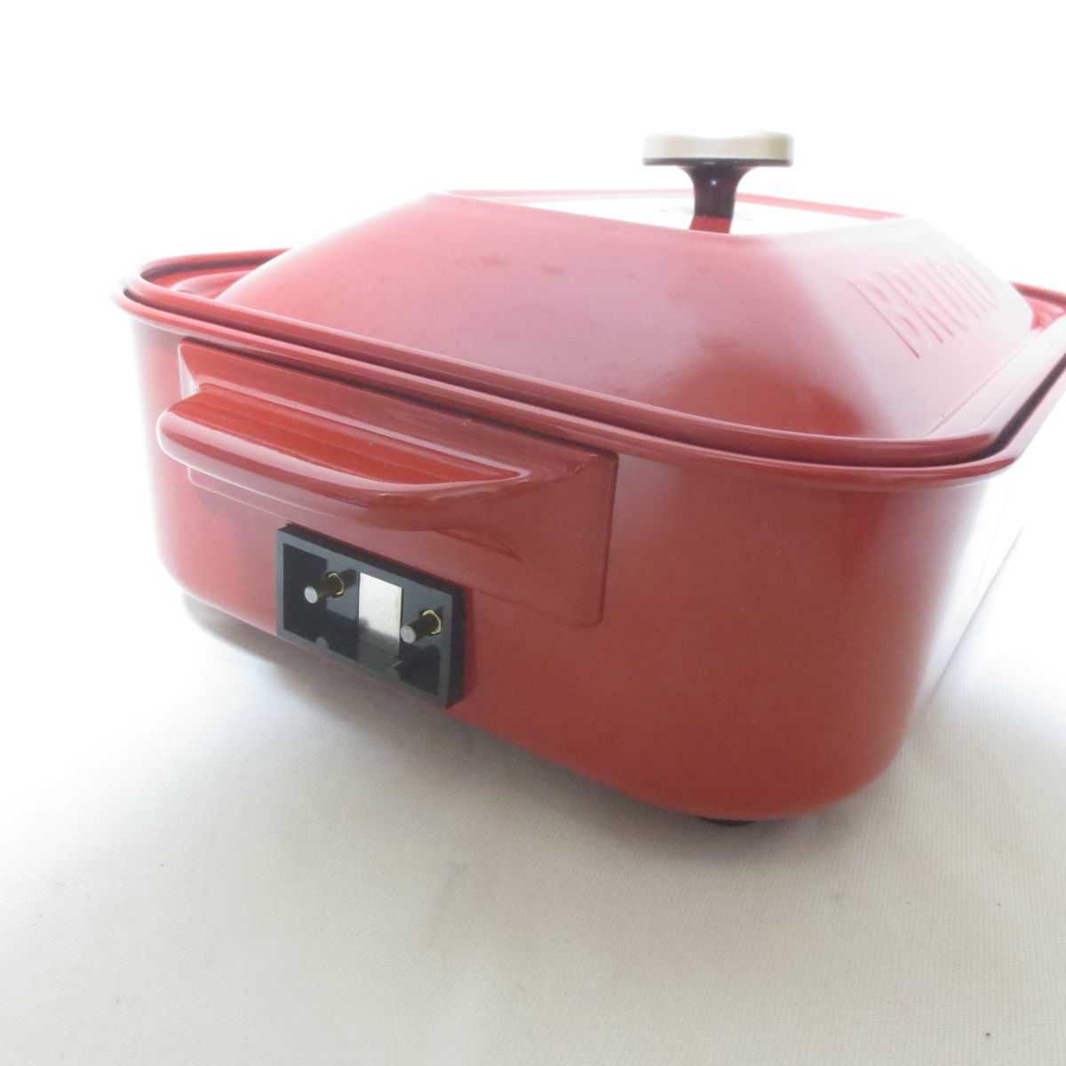 W936 BRUNO ブルーノ コンパクト ホットプレート BOE021 レッド たこ焼き