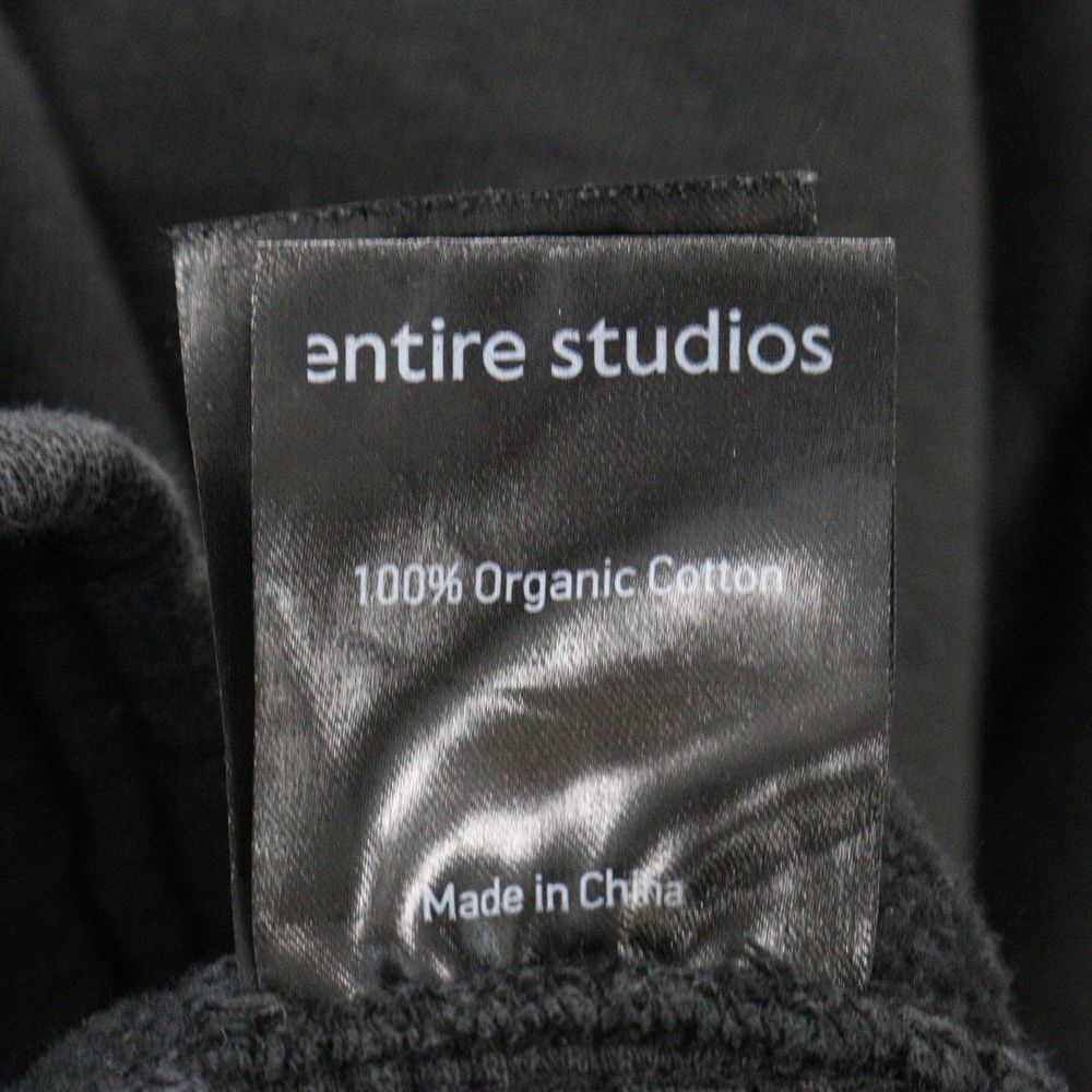  entire studios エンタイア スタジオ 24 SS カーゴスウェットパンツ ES 2379 P 0051 ブラック その他 メンズ