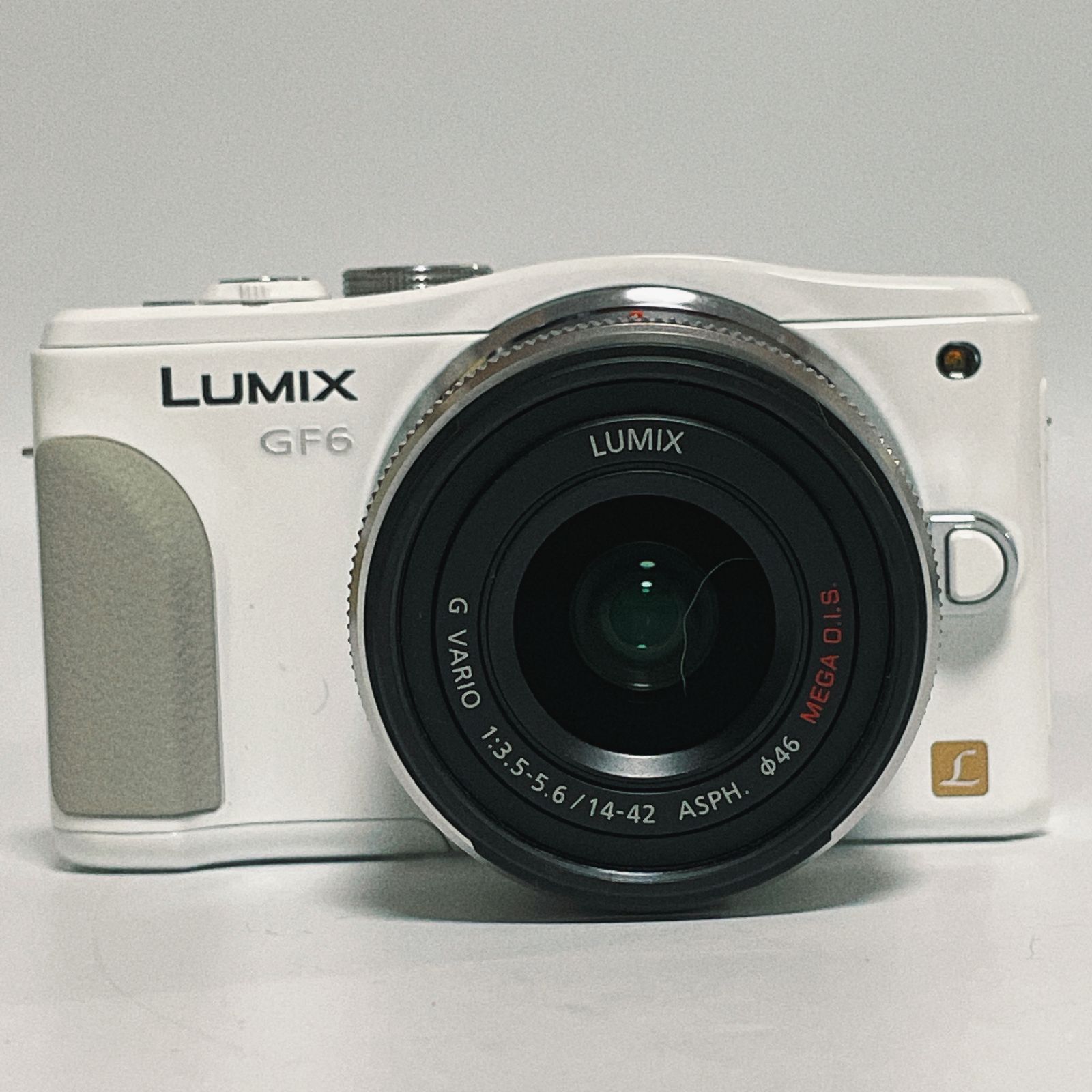 ショット数590回 Panasonic lumix DMC-GF6 レンズセット - メルカリ