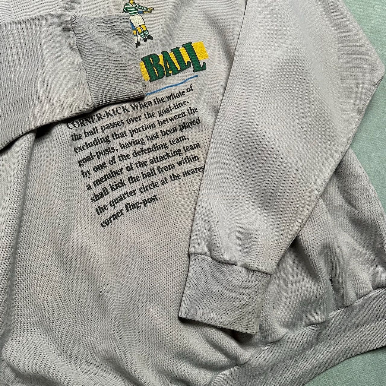 80〜90s Nike グレー スウェットXL ボロ雰囲気系USA製ヴィンテージ NIKE（ナイキ）の「90s USA製 NIKE ナイキ ワッペン スウェット