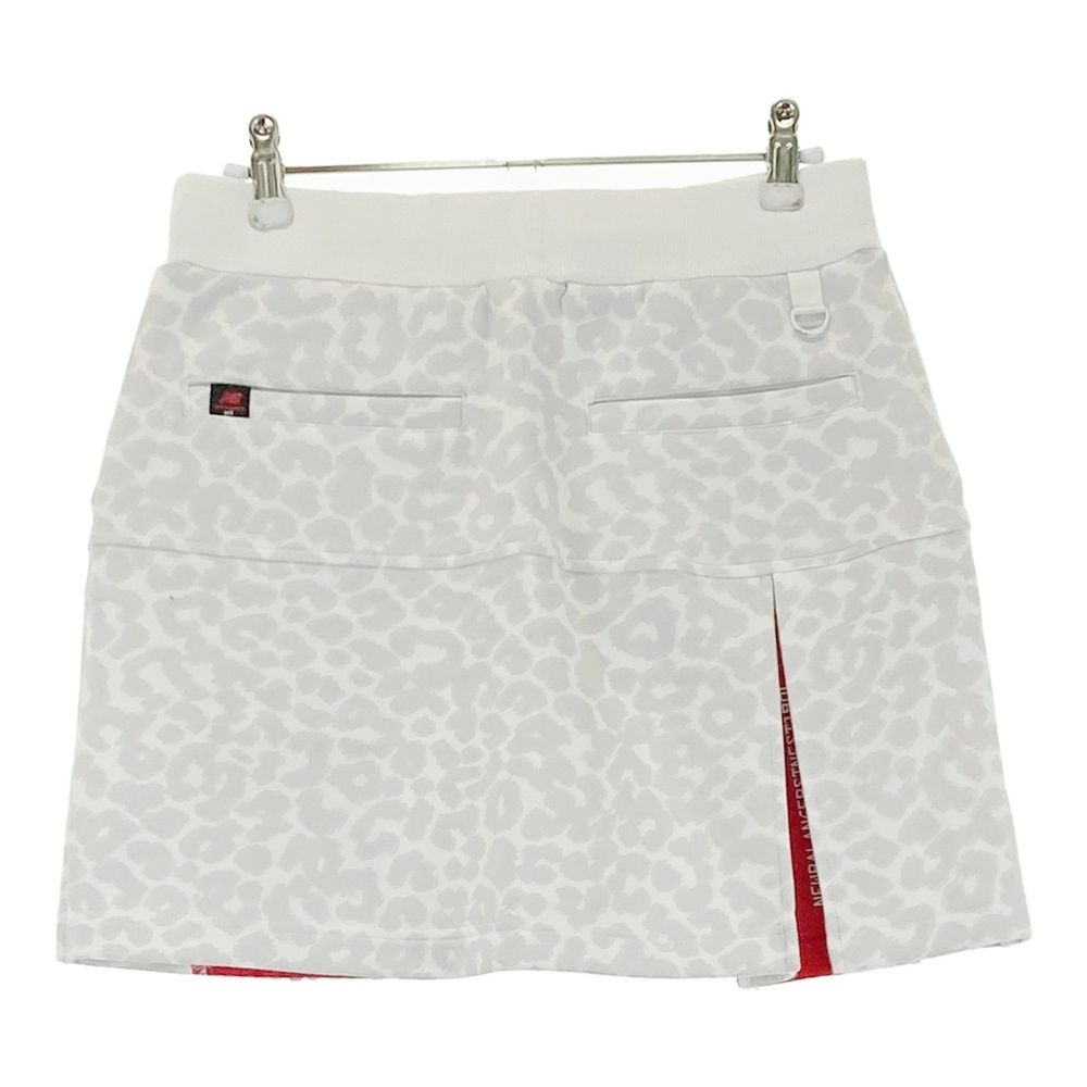 サイズ：00 NEW BALANCE GOLF ニューバランス  スカート プリント  グレー系 [240101468190] ゴルフウェア レディース ストスト NEW BALANCE GOLF ニューバランス スカート プリント グレー系