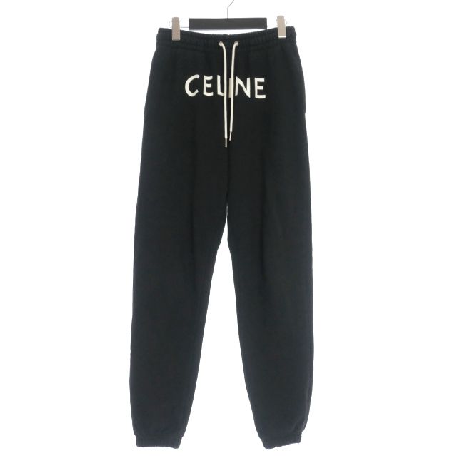 CELINE コットンキャンバスパンツ 黒 セリーヌ CELINE 22SS Loose Jogger Pants ルーズ ジョガー