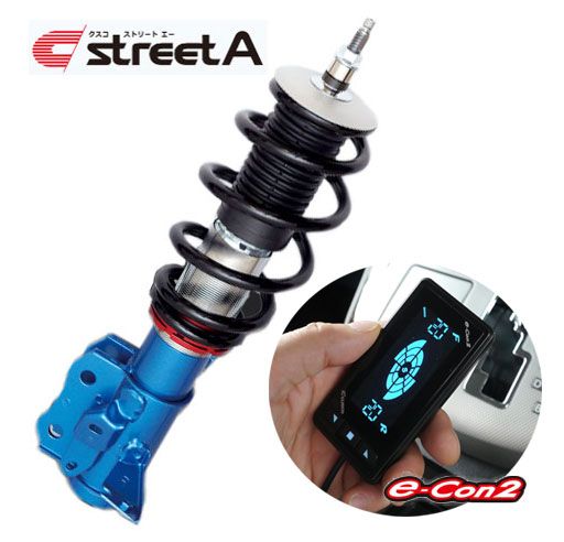 クスコ street A 車高調整サスペンションキット【e-con2セット】 687 61J CB＋00B 60J 1012 入数：1台分 スバル レガシィ ツーリングワゴン BR9 EJ25 4WD
