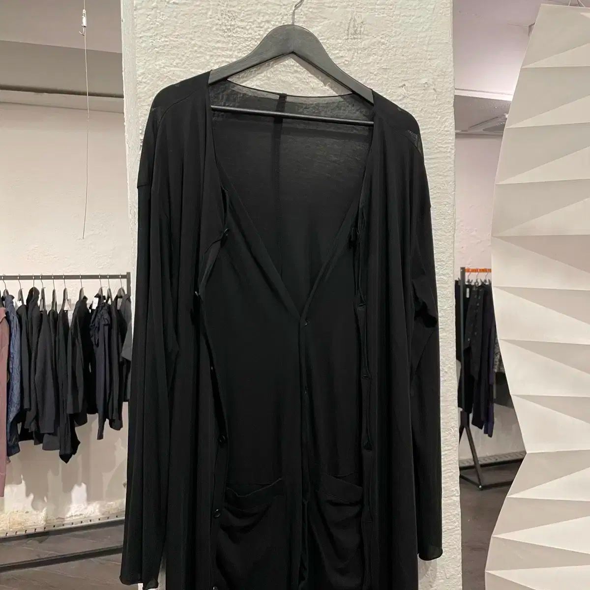 Yohji Yamamoto ヨウジ ヤマモト ポアオム ダブル レイヤード シャツ