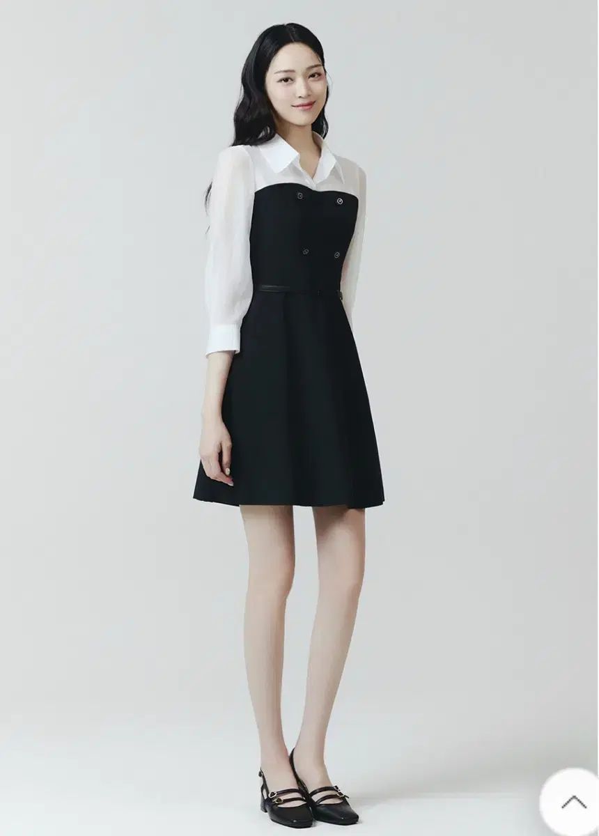 サイズ ツートンワンピース