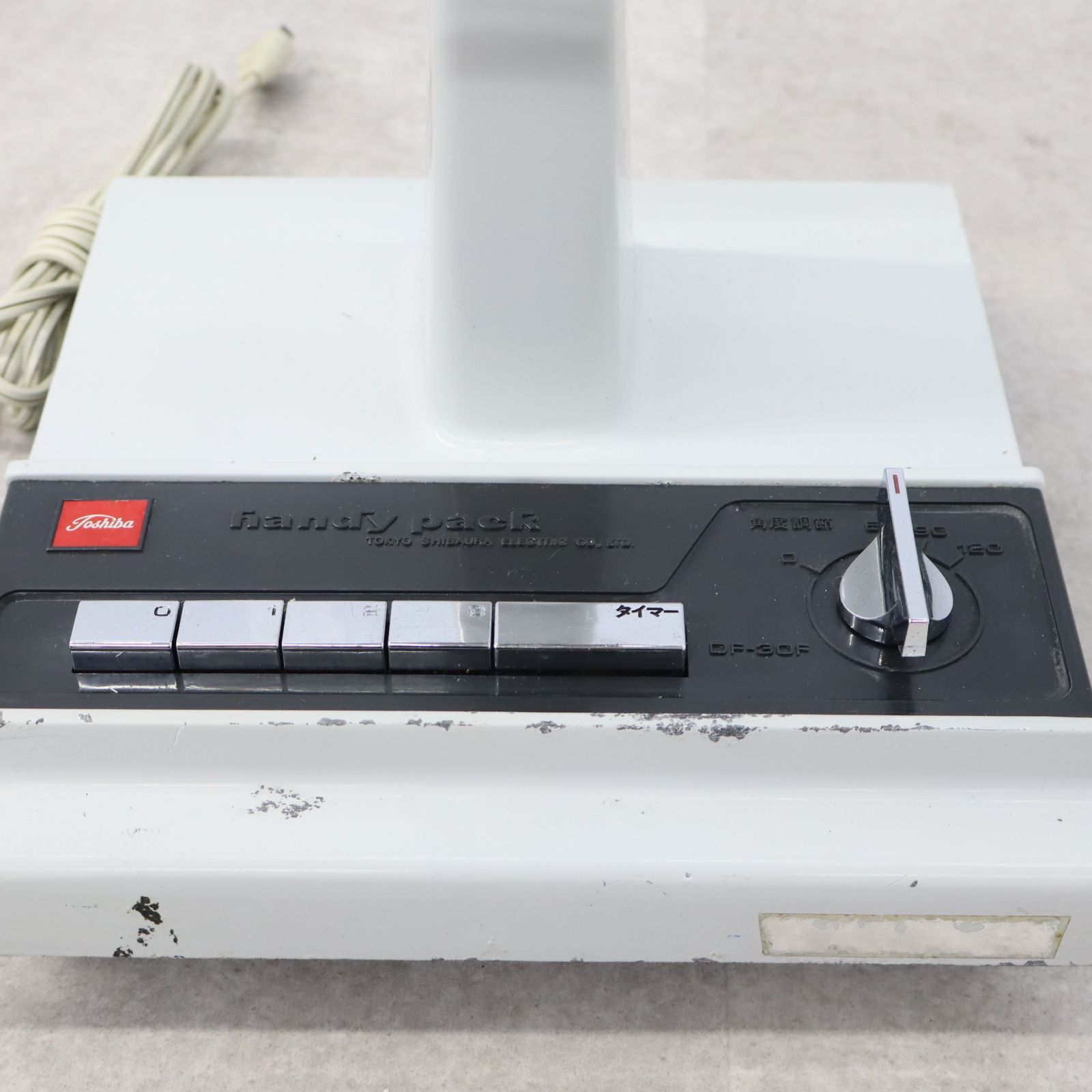 極美品 東芝 昭和レトロ　扇風機　ロータリーベース DF-30F 7f26c92d461c337d9f208b5babbab3