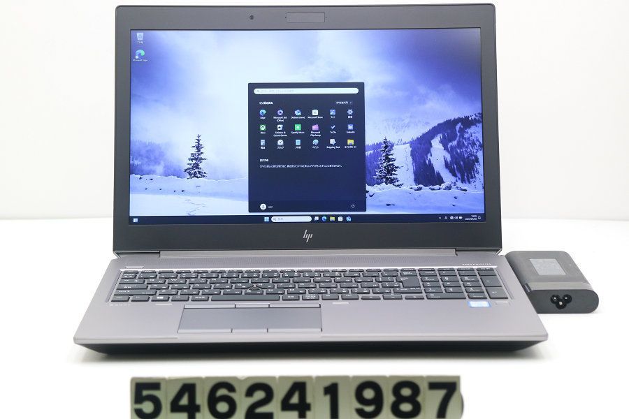 hp ZBook 15 G5 Core i7 8850H 2.6GHz/16GB/512GB(SSD)/15.6W/FHD(1920x1080)/Win11/Quadro P2000 【546241987】