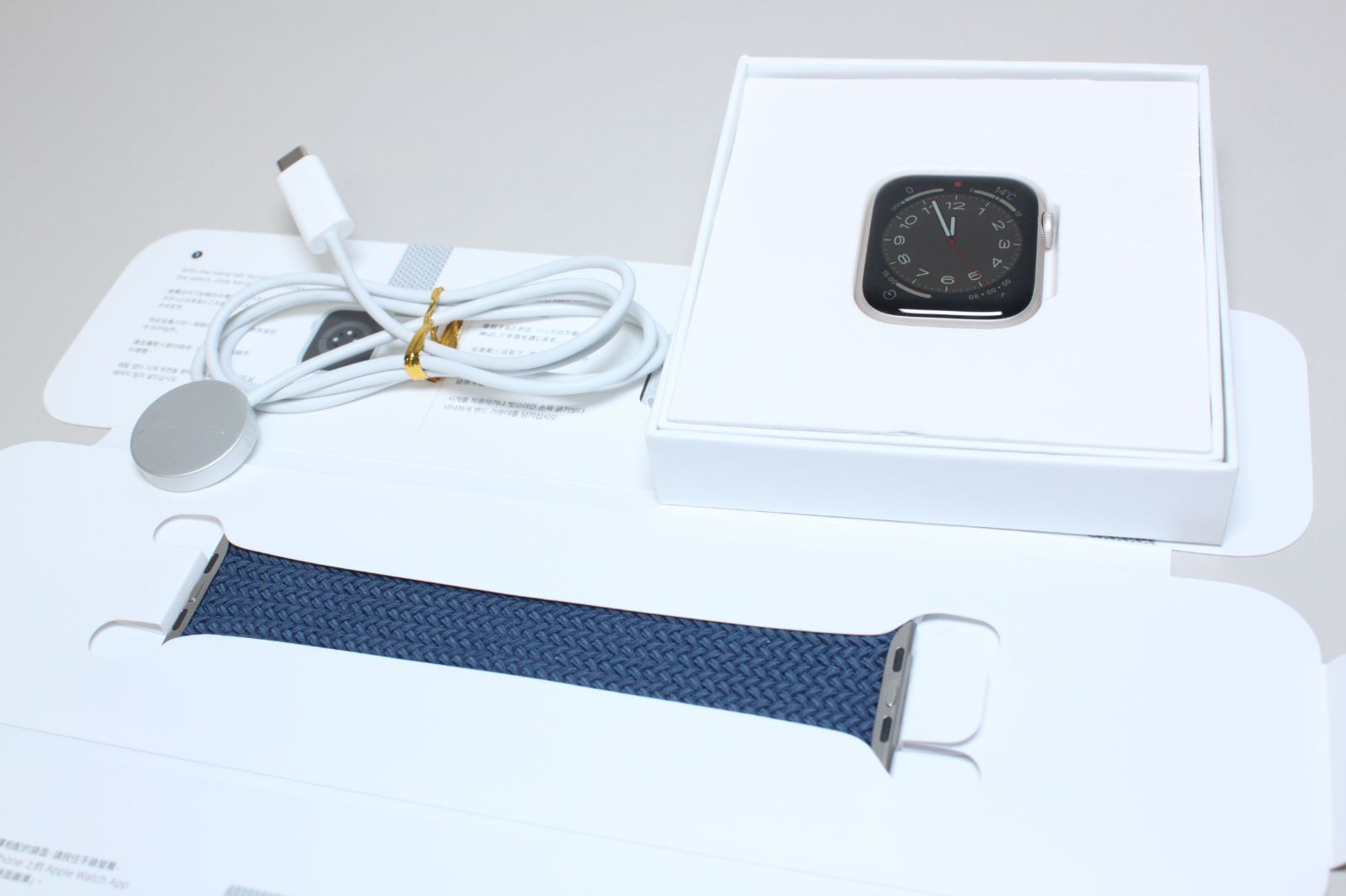 Apple Watch Series 7/GPS/45mm/A2474〈MKN63X/A〉④ 