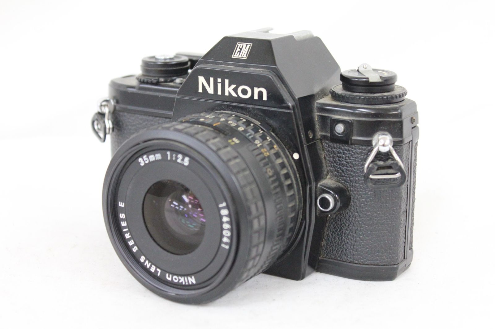 品 ニコン Nikon EM ブラック Series E 35mm F2.5 ボディレンズセット M6024