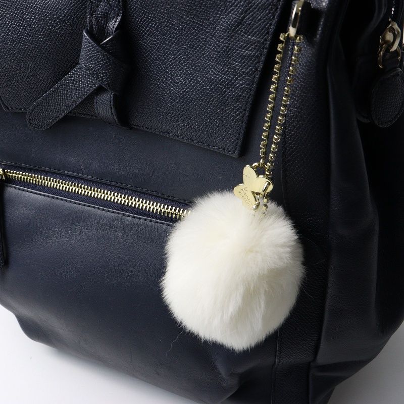 極美品✨カナナプロジェクト リュック　ビジネスバック　2way チャーム付き 美品 カナナプロジェクト kanana project レザーリュック