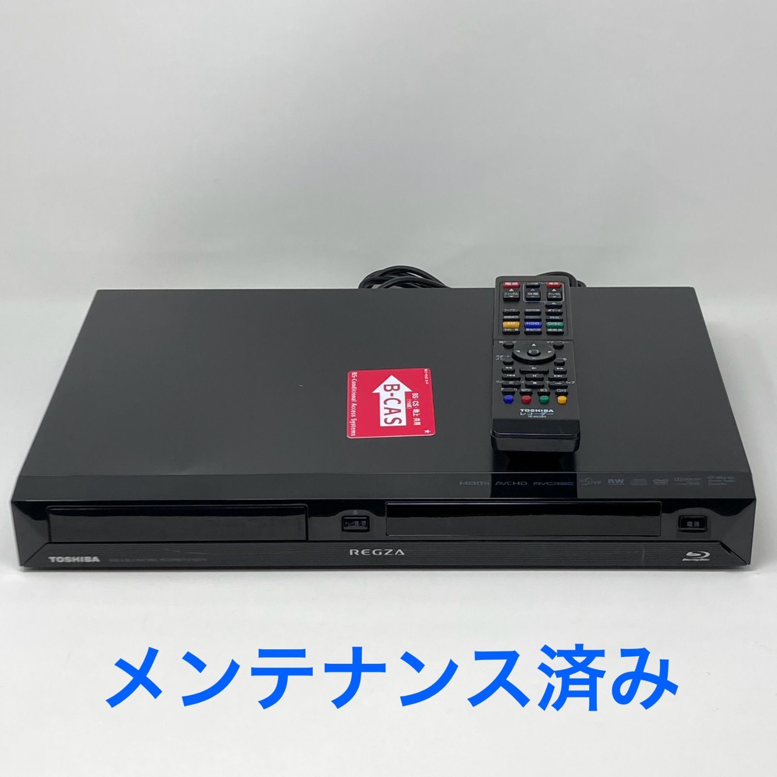 ブルーレイレコーダー D-BZ510 TOSHIBA 東芝 REGZAレグザHDD&