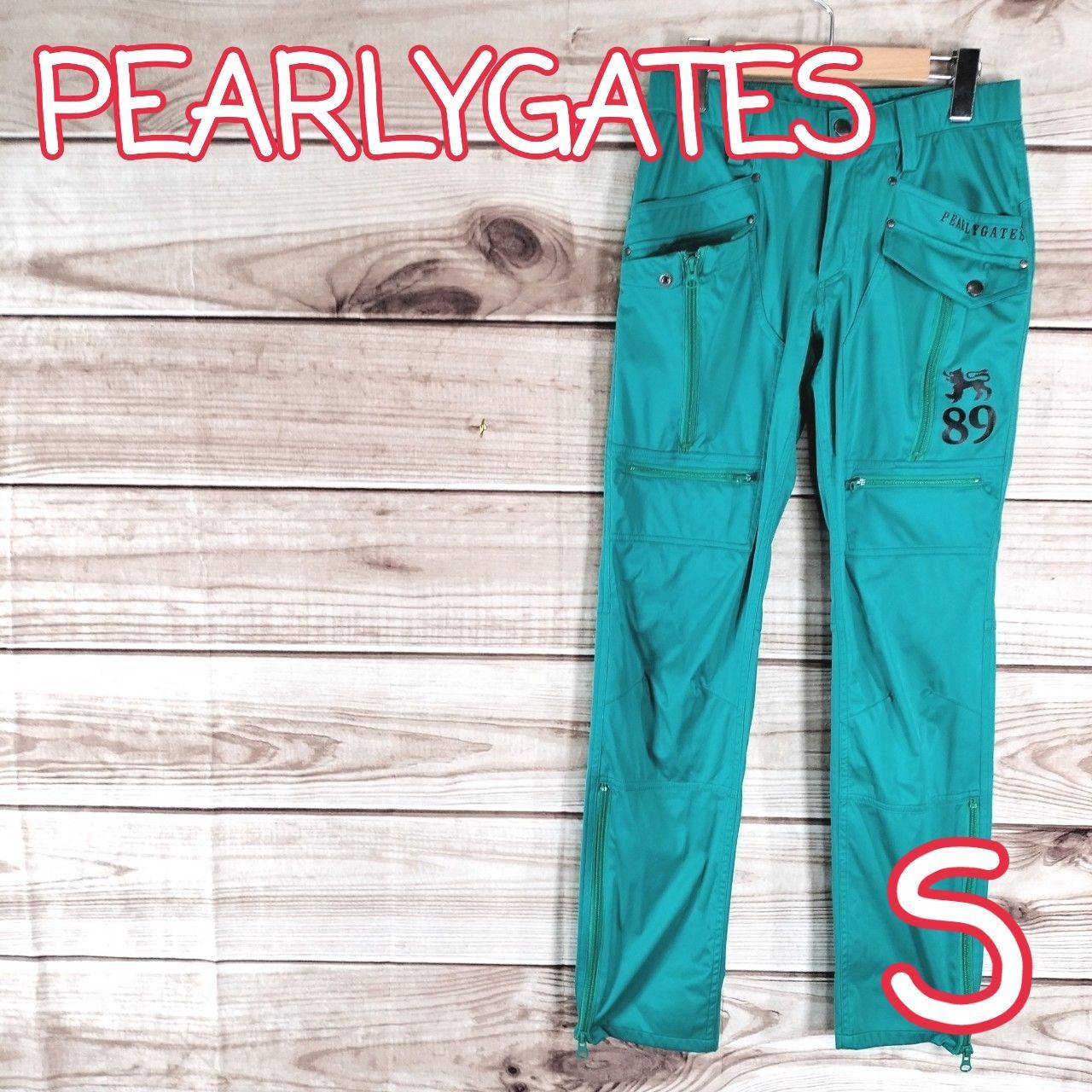 美品 PEARLYGATES パーリーゲイツ レディース ストレートパンツ  
