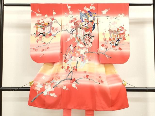 ショップ お宮参りきもの・長襦袢セット/アンティーク01 お宮参り