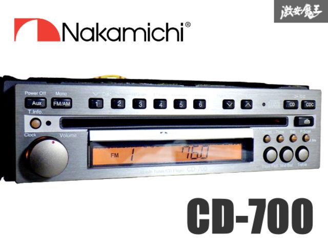 ナカミチ CD-700Ⅱ NaKamichi CDデッキ/CDプレーヤー DCDC