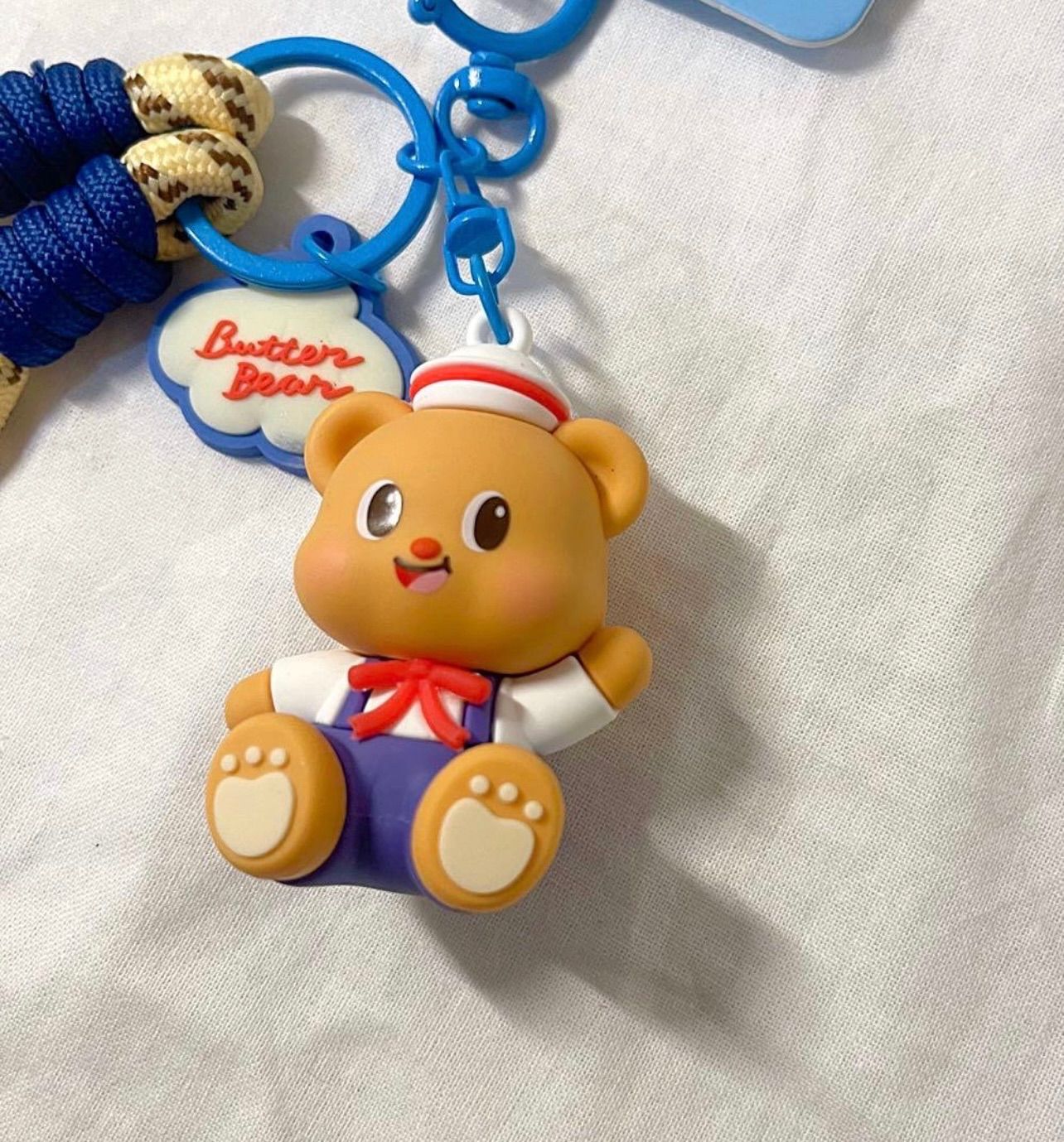 バターベア butterbear チャーム キーホルダー キーリング - メルカリ