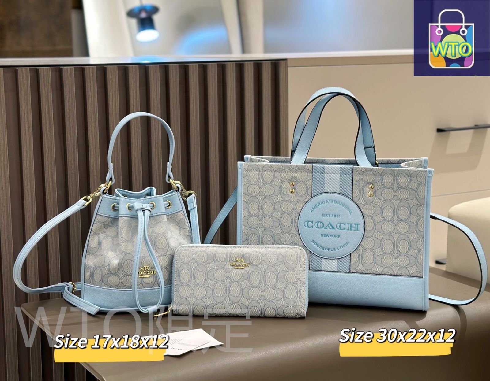 今日特価】Coach コーチ 組み合わせパック 三つの割引価格-WTO輸