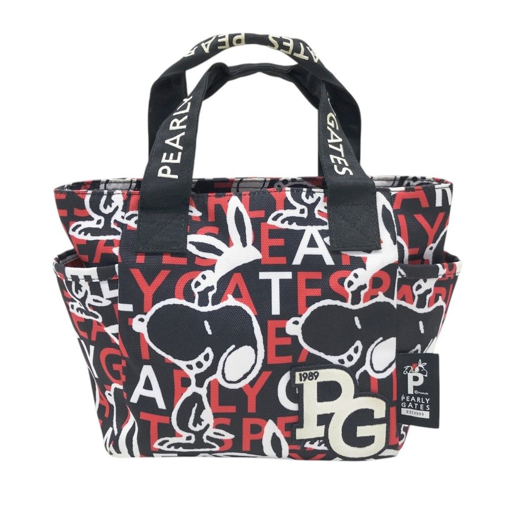 PEARLY GATES ゴルフカートバック　スヌーピー PEARLY GATES スヌーピー カートバッグバッグ ネイビー 楽天市場