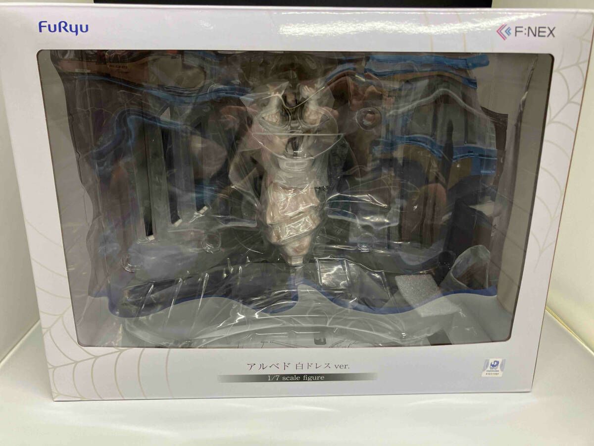 現状品 フリュｰ アルベド 白ドレスver. 1/7 F:NEX限定 オｰバｰロｰド 
