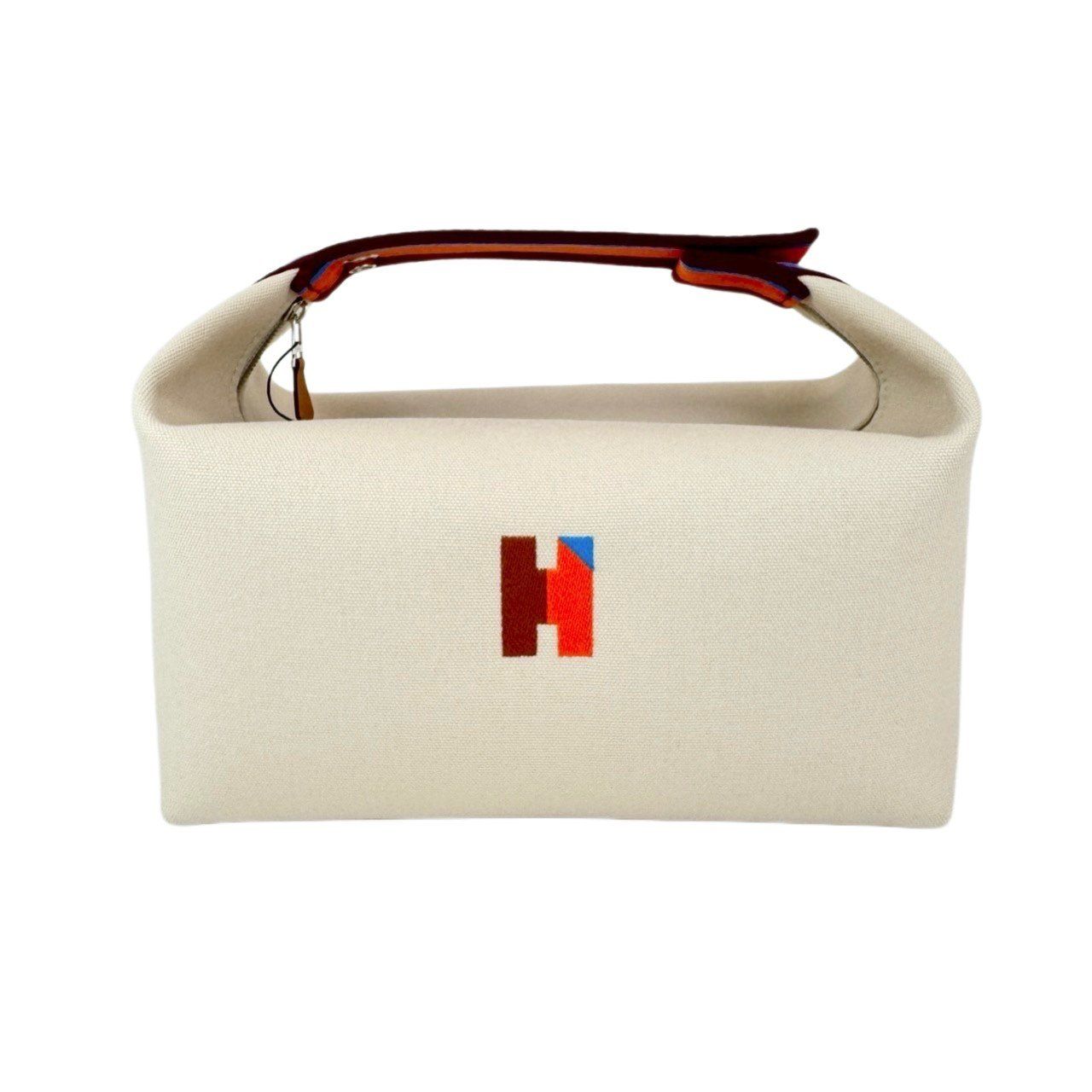 ♥ HERMES エルメス BRIDE A BRAC H PAVILLON CASE GM ポーチ ブリッド ア ブラック Hパヴィヨン GM Natural ナチュラル 綿 ポーチ