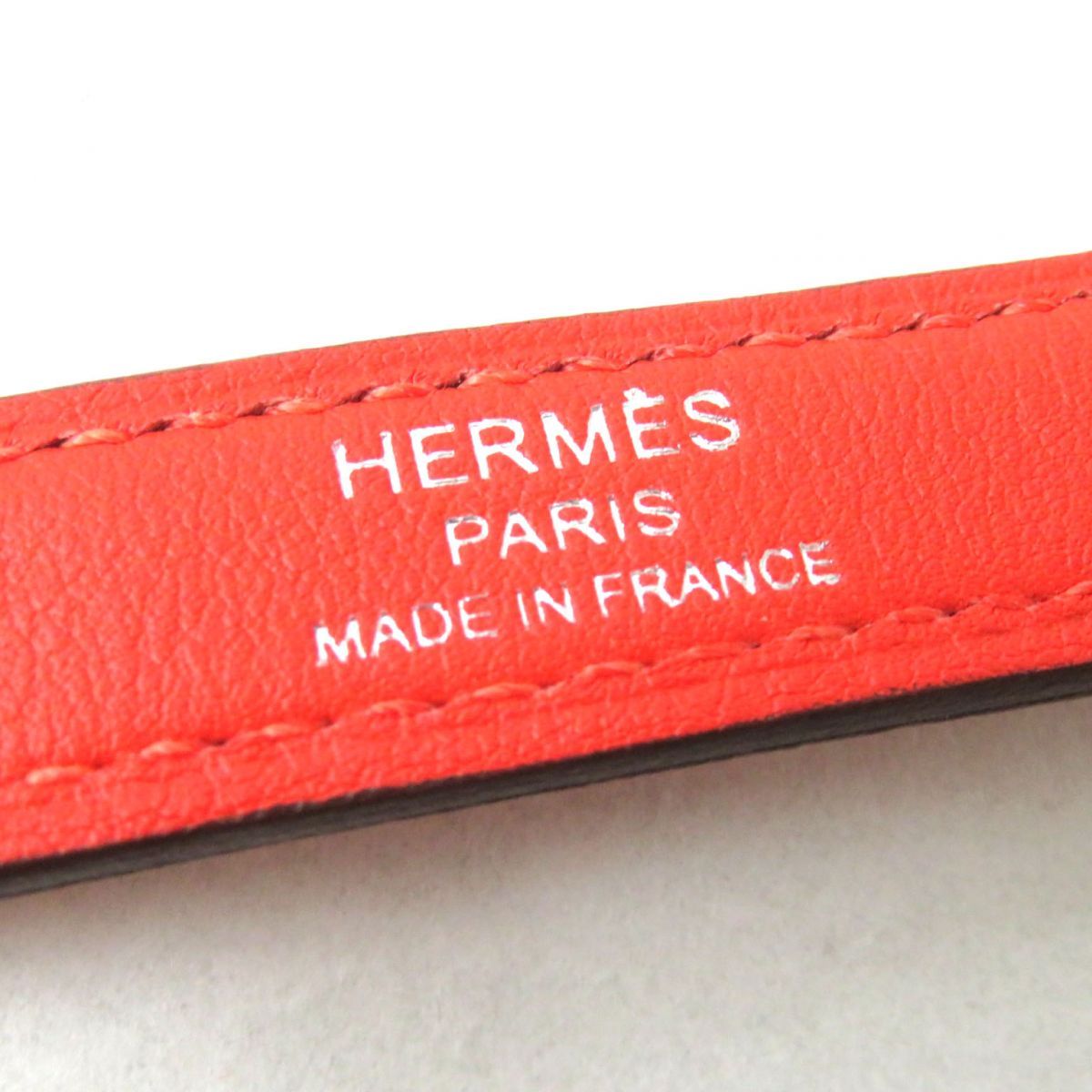 美品◎仏製 HERMES エルメス バンドリエール ミニドッグ ショルダーストラップ スタッズ ヴォースイフト カプシーヌ シルバー金具 C刻印 -  メルカリ