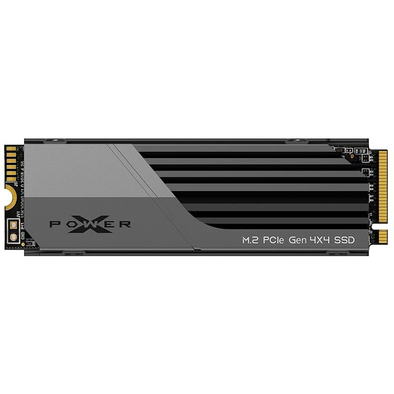 Silicon Power 1TB US75 Nvme PCIe Gen4 M.2 2280 SSD R/W 最大7,000/6,500
