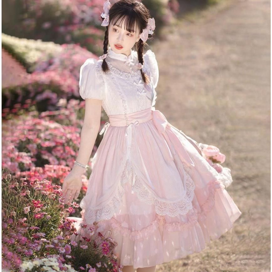 ロリータ服 膝丈