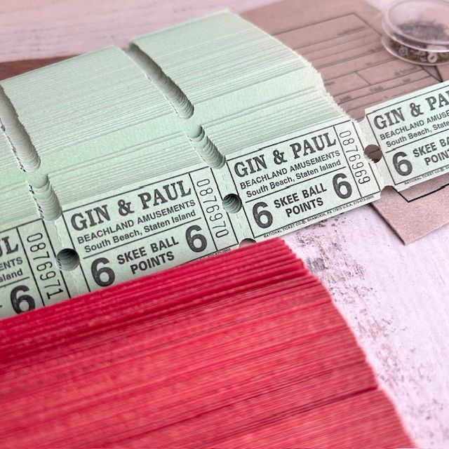 374・R-990 ビンテージ遊園地チケット 3種 計60枚 スケートリンク